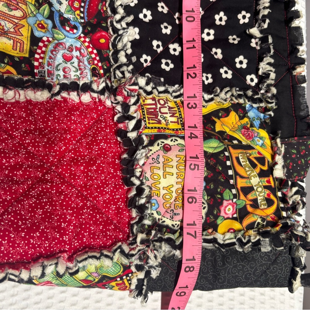 Quilted Patchwork Tote Bag - Multicolor - image 6